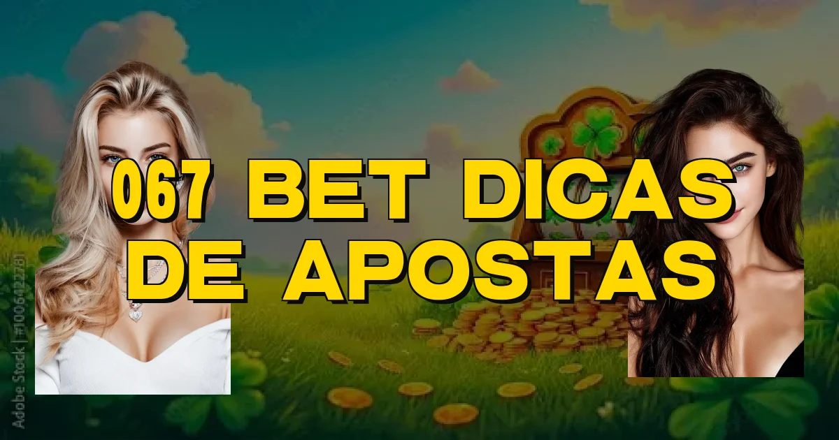 067 Bet Dicas De Apostas Oficial