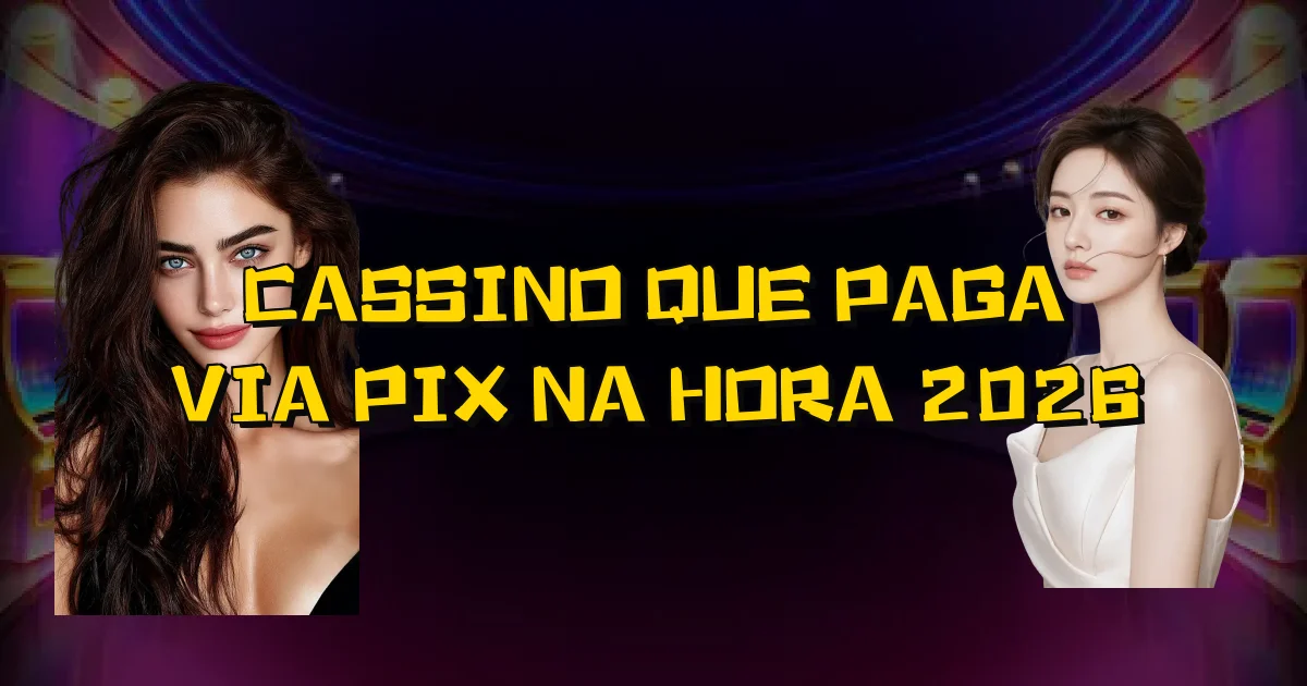 Cassino Que Paga Via Pix Na Hora 2026 Oficial
