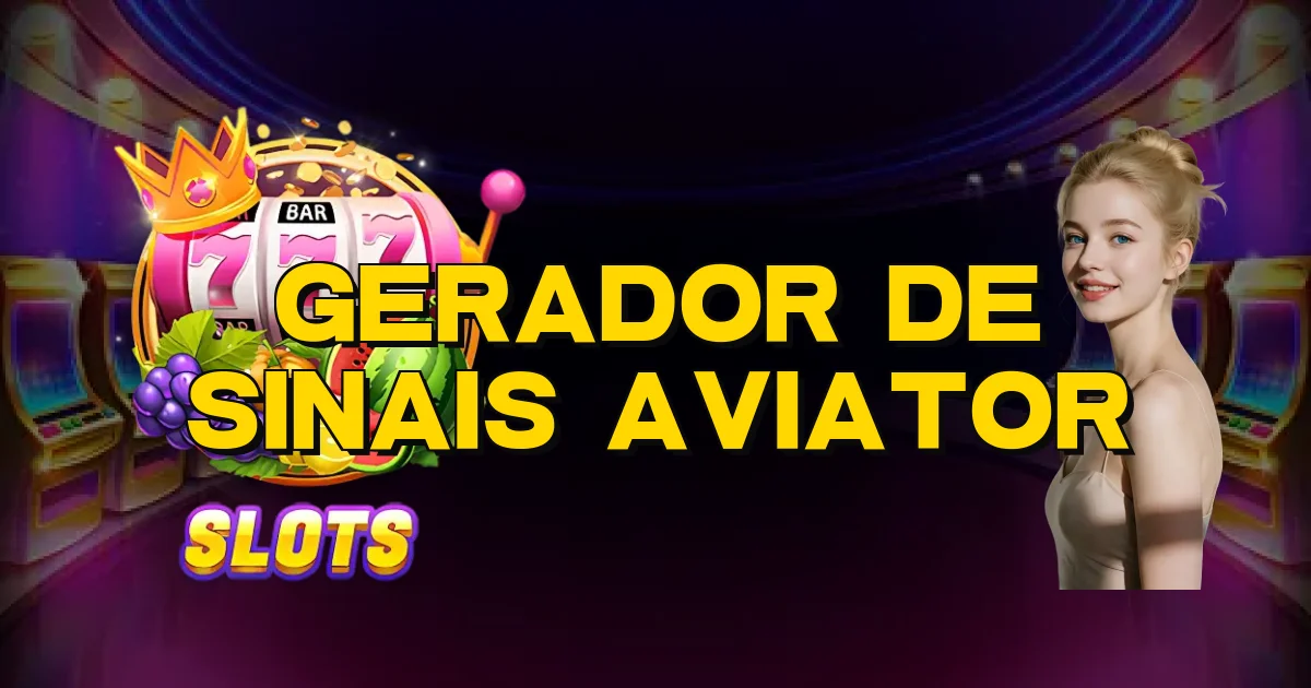 Gerador De Sinais Aviator Oficial
